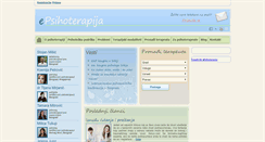 Desktop Screenshot of epsihoterapija.com